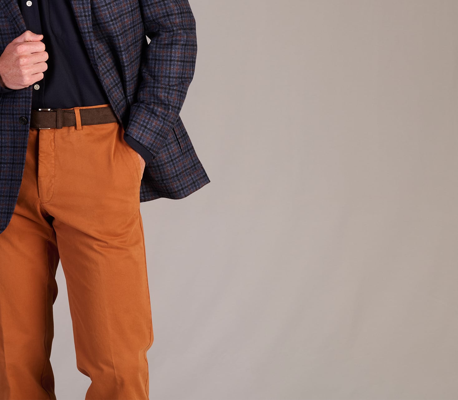 Men's Cotton Chino Trousers