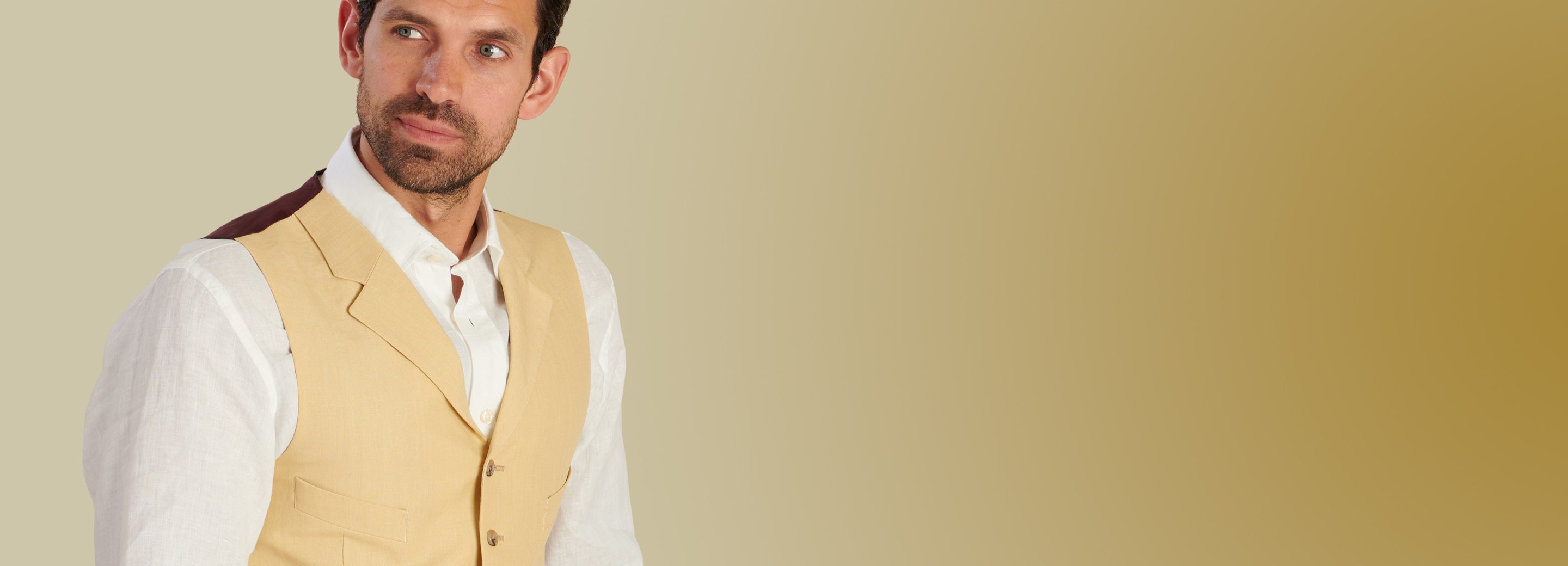 Men's Linen Waistcoats