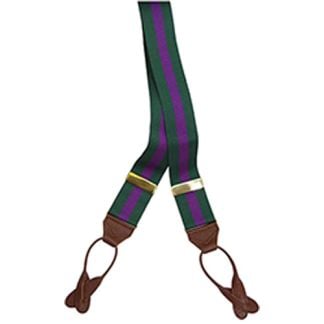 Cordings Green Purple Ribbon Braces Dif ferent Angle 1