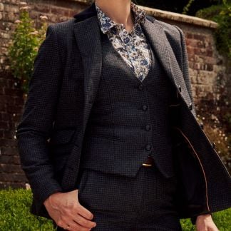 Cordings Carnaby Tweed Waistcoat Dif ferent Angle 1