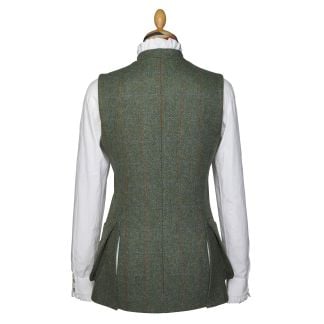 Cordings Green Gillingham Tweed Vest Dif ferent Angle 1