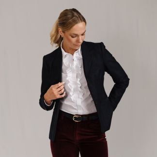 Cordings Harlow Tweed Chelsea Jacket Dif ferent Angle 1