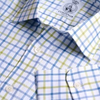 Cordings Green Burnley Check Shirt Main Image