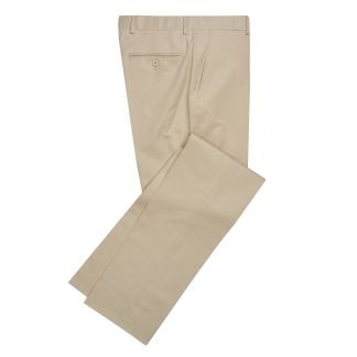 Cordings Cream Zip Fly Chino Main Image
