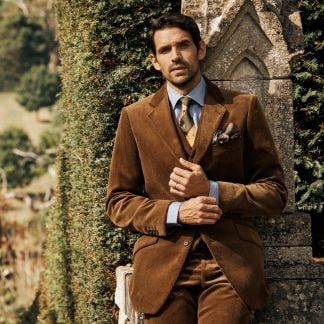 Cordings Chestnut York Corduroy Jacket Dif ferent Angle 1
