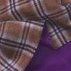Brown Reversible Cashmere Scarf