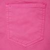 ladies pink jeans fabric
