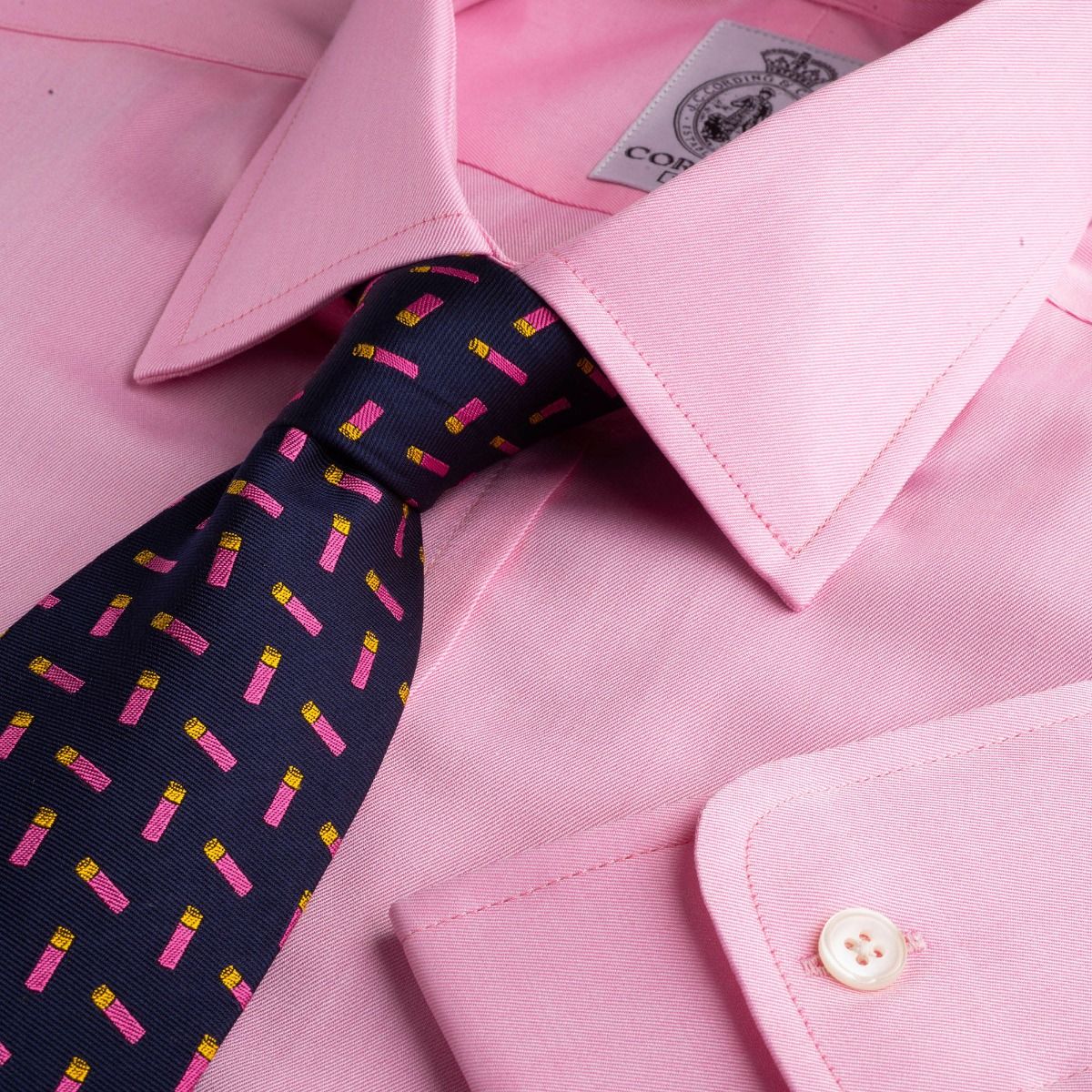 Pink Buckland Twill Shirt | Men's ...