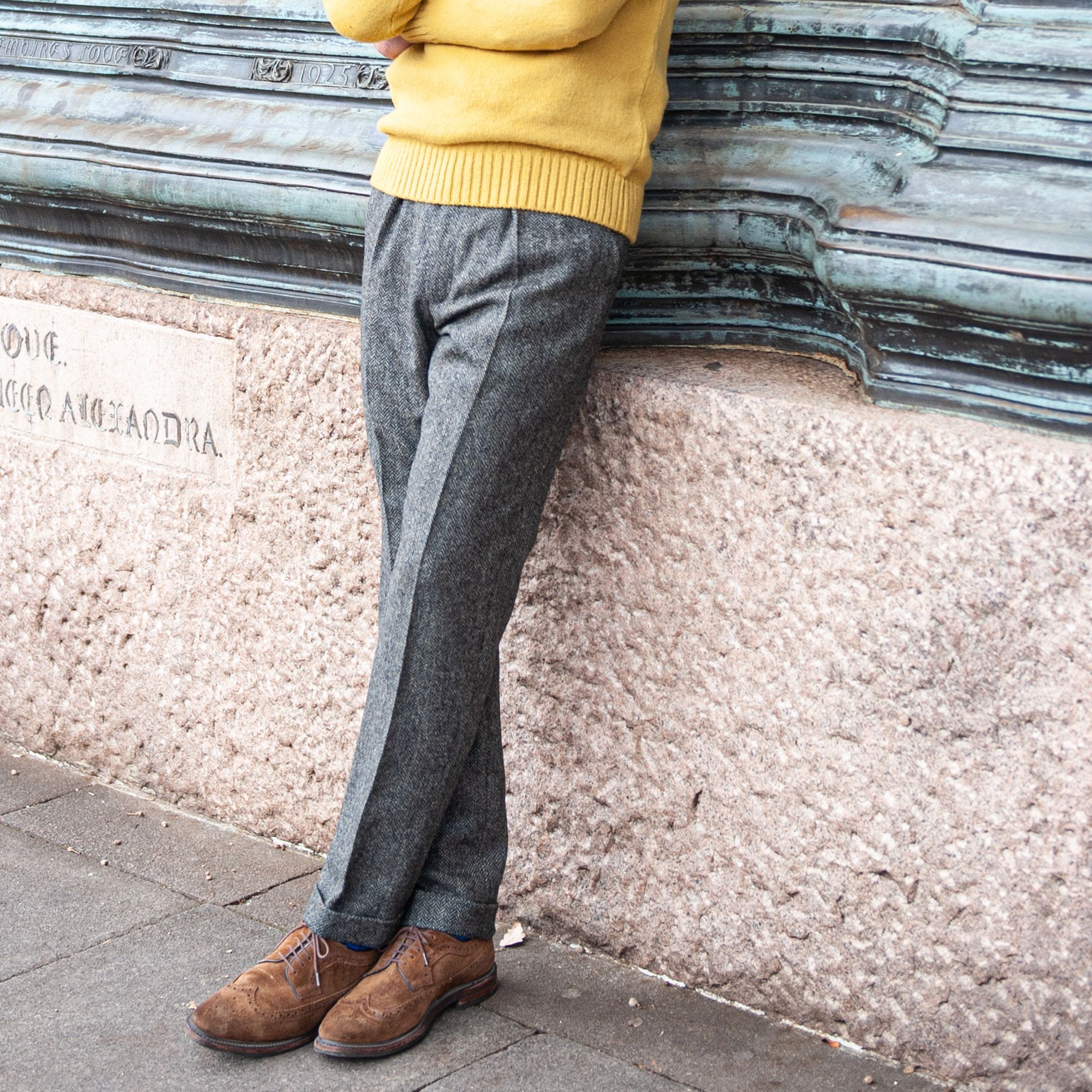 Grey Fox Herringbone Tweed Suit | Men's Country Clothing | Cordings EU