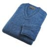 Cobalt Shetland V-Neck