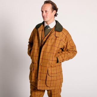 Cordings Skipton Tweed Field Coat Dif ferent Angle 1