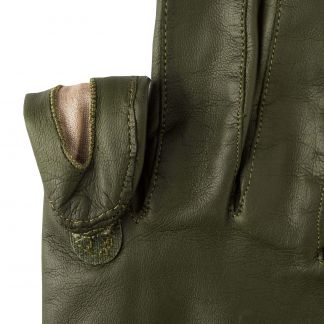 Cordings Green Leather Shooting Gloves (Left Handed) Dif ferent Angle 1