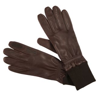Cordings Brown Leather Shooting Gloves (Left Handed) Main Image