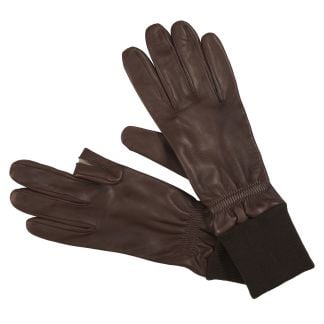 Cordings Brown Leather Shooting Gloves (Left Handed) Dif ferent Angle 1