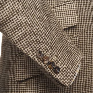 Cordings Brown Waterford Dogtooth Jacket  Dif ferent Angle 1