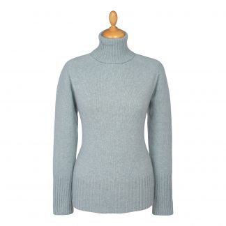 Cordings Ice Blue Geelong Rollneck Different Angle 1