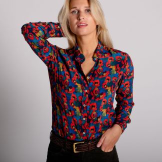 Cordings Jemma Rose Liberty Crepe Silk Shirt Main Image