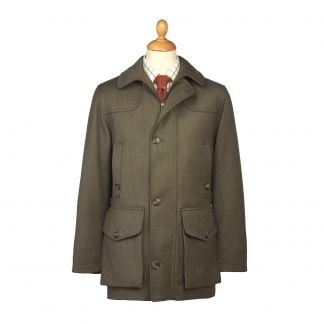 Cordings Hunter Green Chepstow Keepers Field Coat Main Image