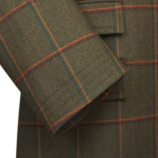 Cordings Elgin Check Tweed Overcoat Dif ferent Angle 1
