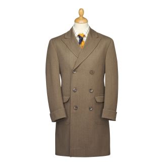 Cordings Double Breasted Charles Covert Coat Main Image