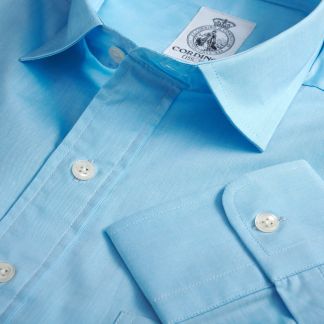 Cordings Turquoise Riviera Shirt Main Image