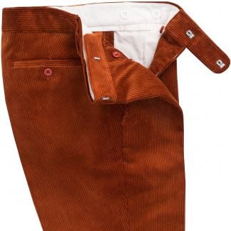 Cordings Cinnamon Corduroy Trousers Dif ferent Angle 1