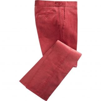 Cordings Rosebud Pink Corduroy Trousers Main Image