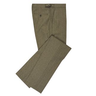 Cordings Firley Herringbone Tweed Trousers Main Image