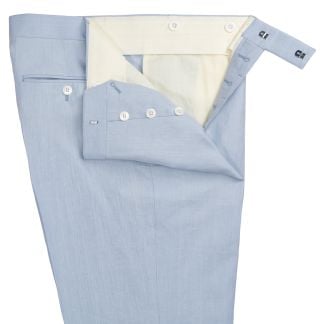 Cordings Pale Blue Bambridge Linen Trousers Dif ferent Angle 1