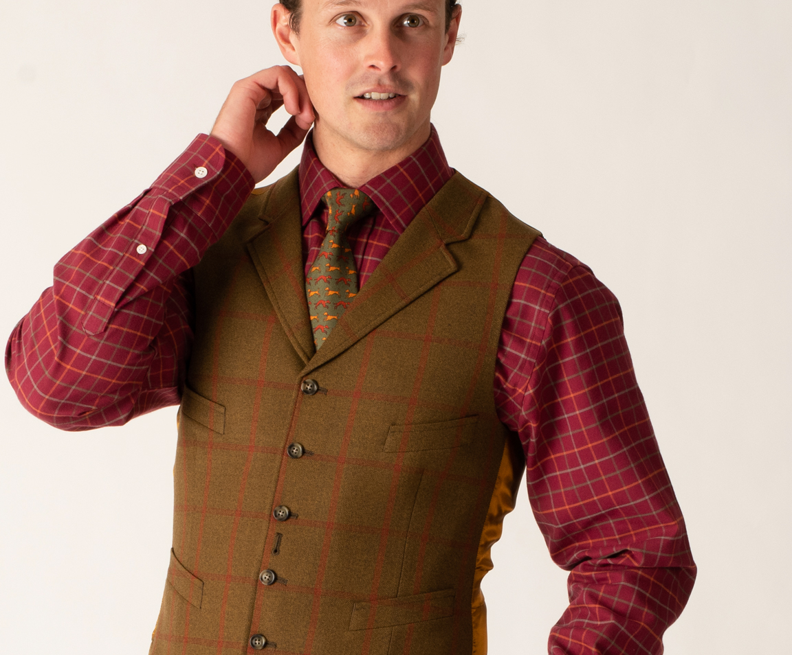 Men's Tweed Waistcoats