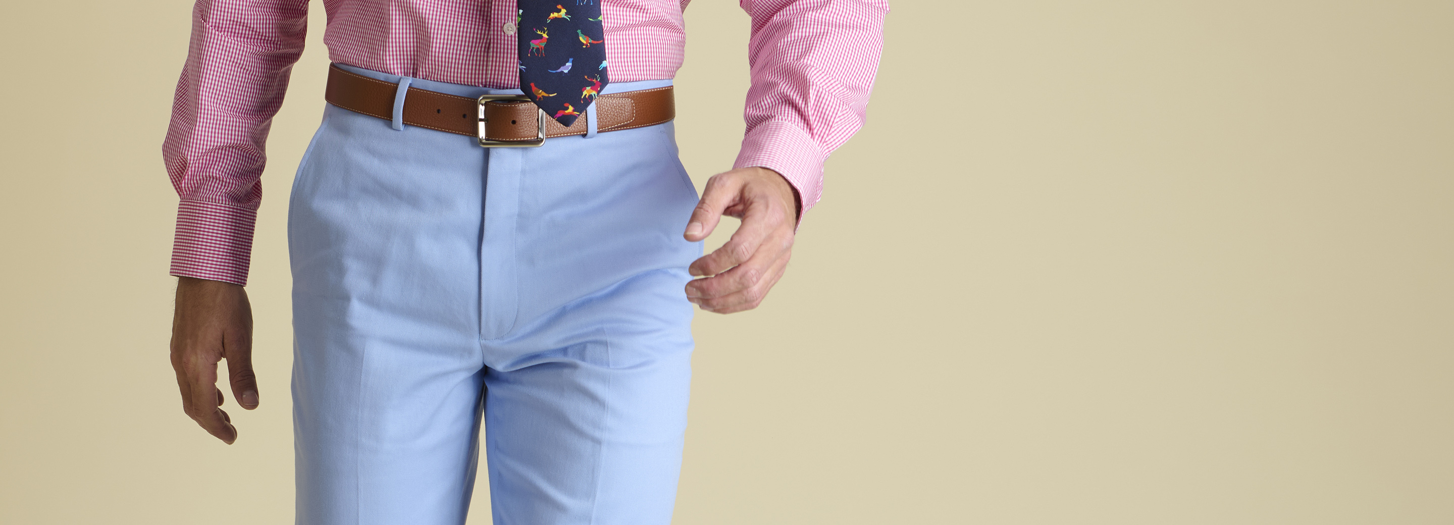 Men's Cotton Chino Trousers