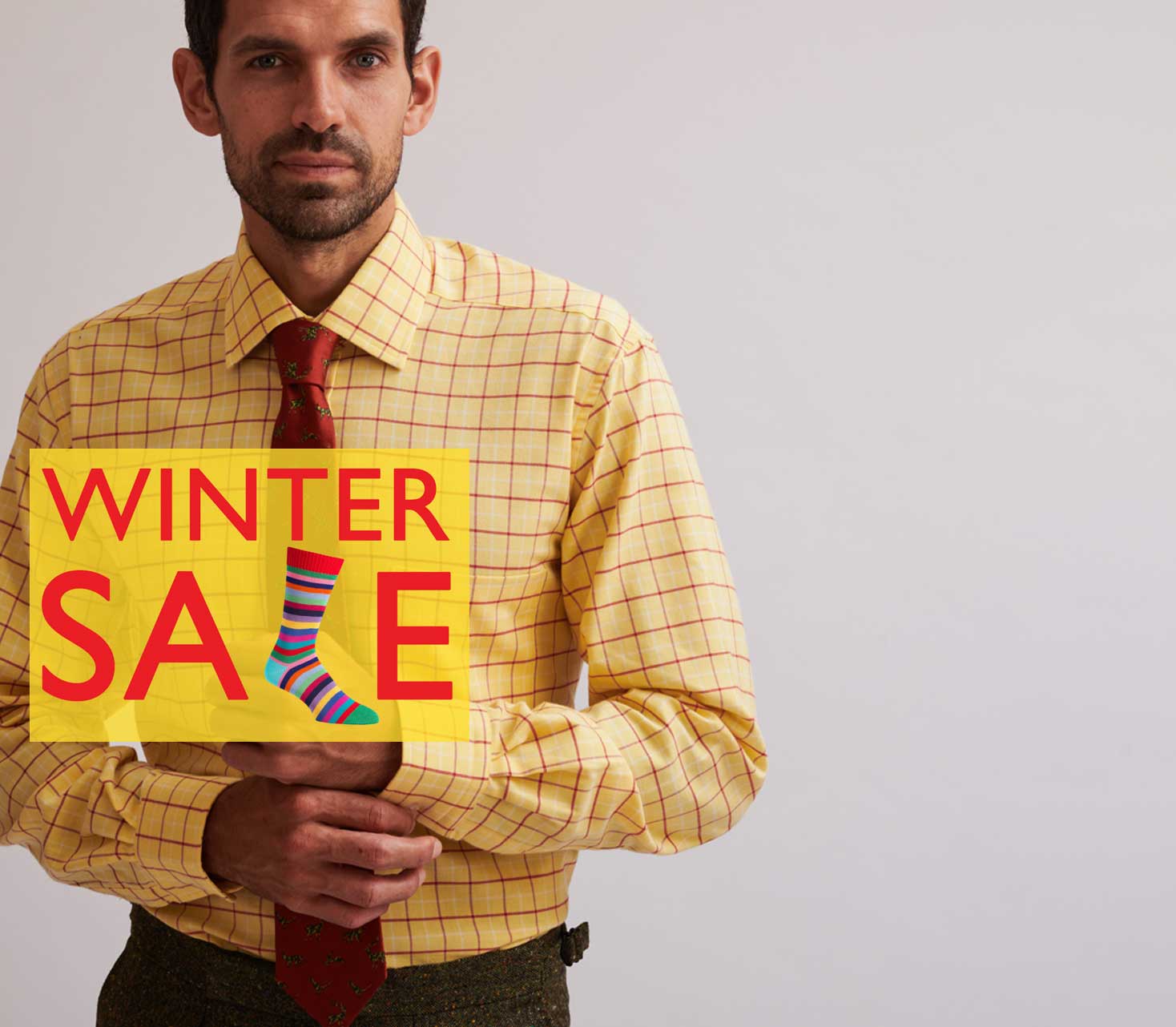 SALE Men’s Country Shirts Tattersall Check Shirt & Brushed Cotton