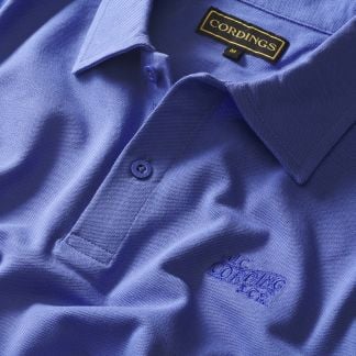 Cordings Lilac Woodbridge Pique Polo Main Image