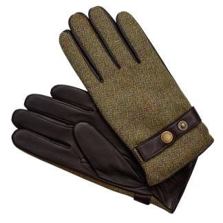 Cordings Robert Tweed & Leather Glove Main Image
