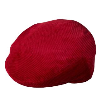 Cordings Bordeaux Corduroy Garforth Cap  Main Image