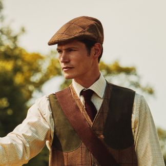 Cordings Dartmoor Tweed Check Garforth Dif ferent Angle 1