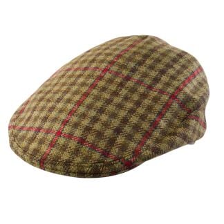 Cordings Light Green Islay Check Garforth Cap Main Image