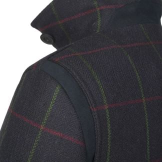 Cordings Blue Whitfield Tweed Hampton Field Coat Dif ferent Angle 1