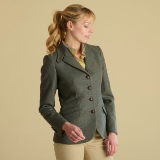Cordings Green Ludlow Storm Tab Tweed Jacket Main Image