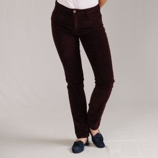 Cordings Plum Olivia Corduroy Jeans Main Image