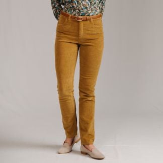 Cordings Tan Olivia Corduroy Jeans Main Image