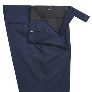 Cordings Navy 10oz Sharskin Suit Trousers Dif ferent Angle 1