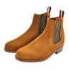 Dukes for Cordings Tan Suede Chelsea Boot 