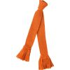 Orange Merino Garter Tie