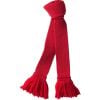 Red Berry Wool Garter Tie