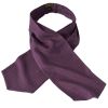 Purple Madder Geometric Silk Cravat