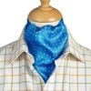 Blue 36oz Silk Spot Cravat