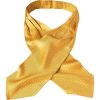 Gold 36oz Silk Spot Cravat