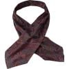 Wine Paisley Madder Silk Cravat