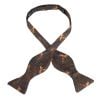 Bronze Pheasant Silk Bow Tie